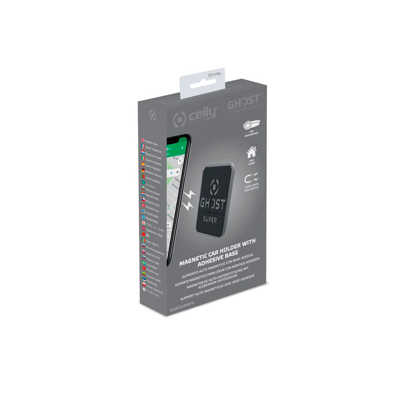 Celly Universele Magnetische Telefoonhouder Ghost Super Fix