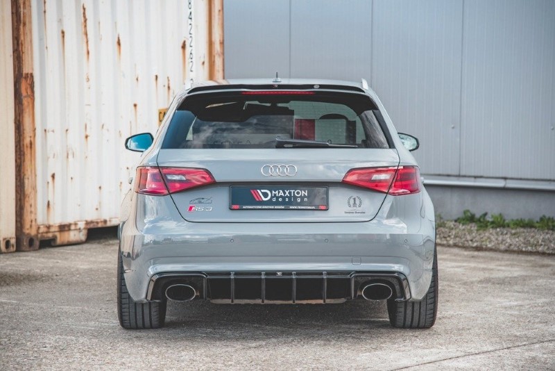 Diffuser Audi RS3 8V Sportback Maxton Glans Zwart