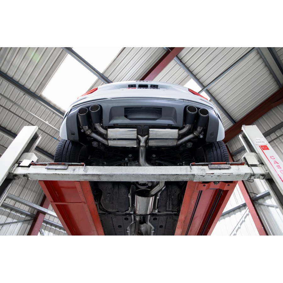 Scorpion uitlaat Audi SQ2 19-.. Carbon Kleppen vereist