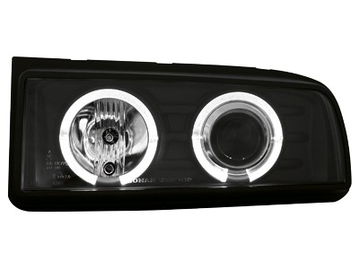 Faros VW Corrado Angel Eyes negro