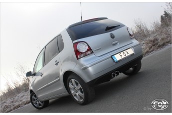 VW Polo 9N Einddemper - 2x70 Typ 13 FOX
