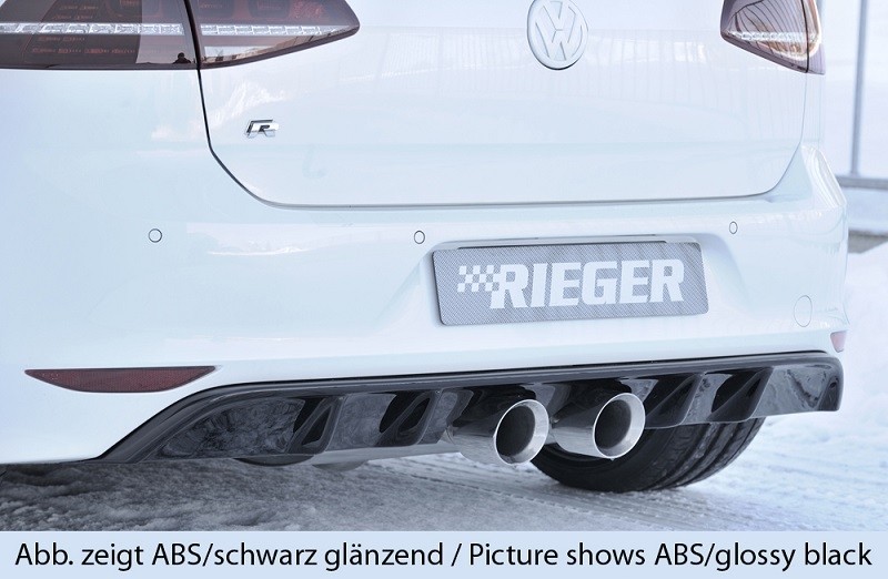 Achteraanzet Rieger VW Golf R VII