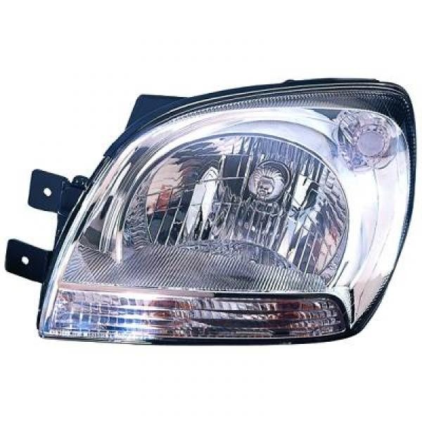 Koplamp links SPORTAGE. 04.08 DEPO H4/Chroom