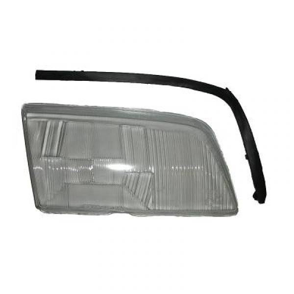 Koplamp GLAS rechts DB W202 96-00 ALLE MODELLEN/ZONDER RAND