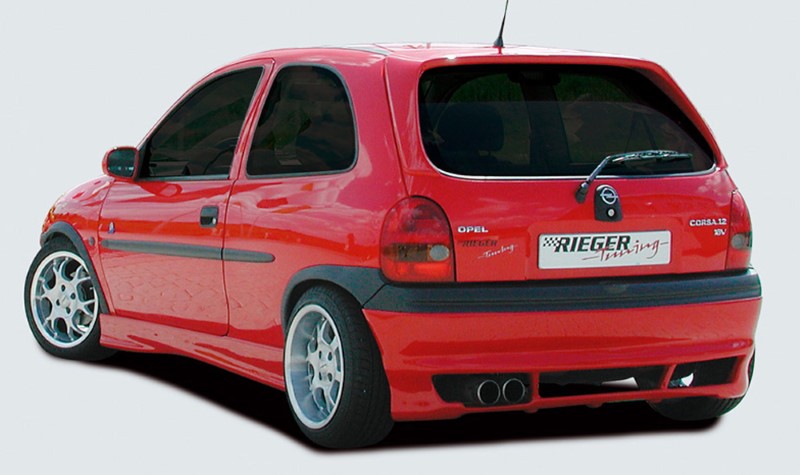 Achter aanzet versie 2 Opel Corsa B 97- Rieger