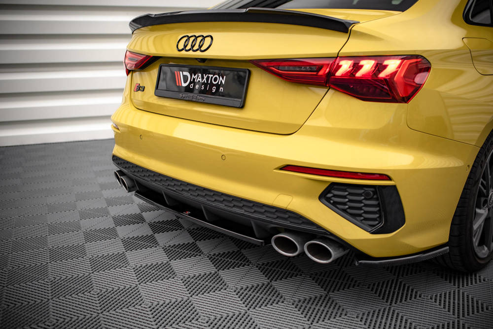 Diffuser Audi S3 8Y Limousine Glans Zwart