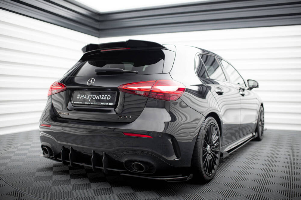 Zijdiffuser met Canards Mercedes A35 AMG Maxton Street Pro