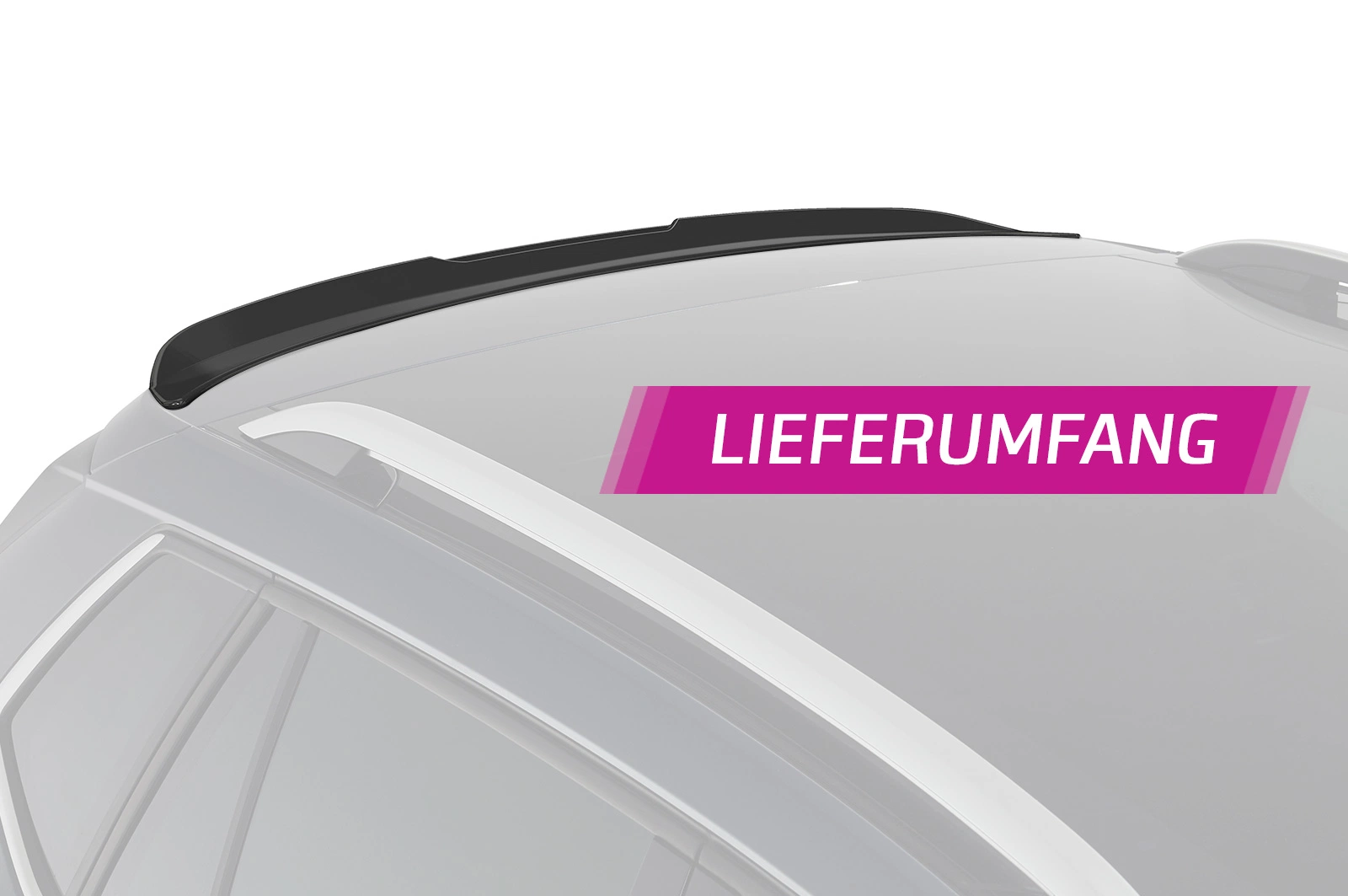 Achterspoiler Skoda Kamiq Glans Zwart – CSR Automotive