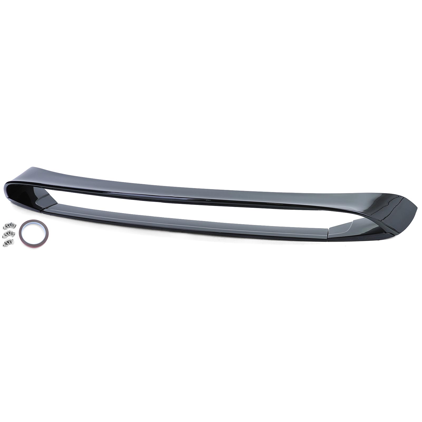 Spoiler Ford Mustang 15-20 GT350 Look Glans Zwart