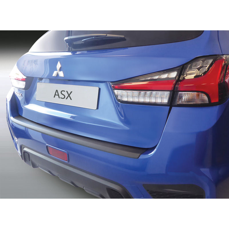 ABS Achterbumper beschermlijst  Mitsubishi ASX Facelift 10/2019- Zwart