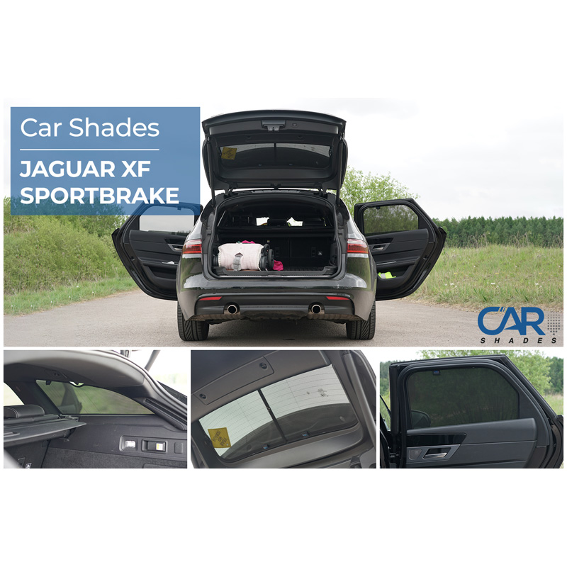 Set Car Shades  Jaguar XF II (X260) Sportbrake 2017- (6-delig)