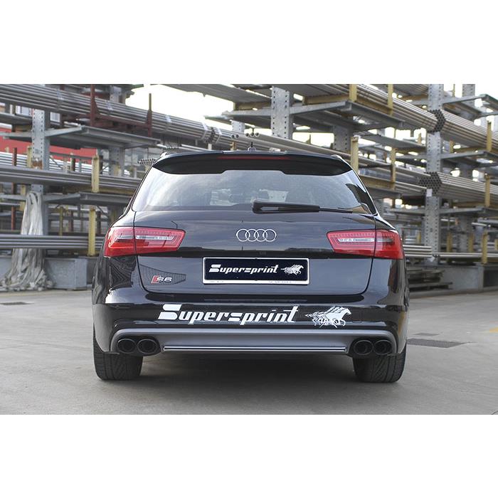 AUDI A6 C7 4G (Sedan + Avant) QUATTRO 3.0 BiTDI V6 (313 Hp) 2012 -> 2014 Endpipe kit 100x75 Right +
