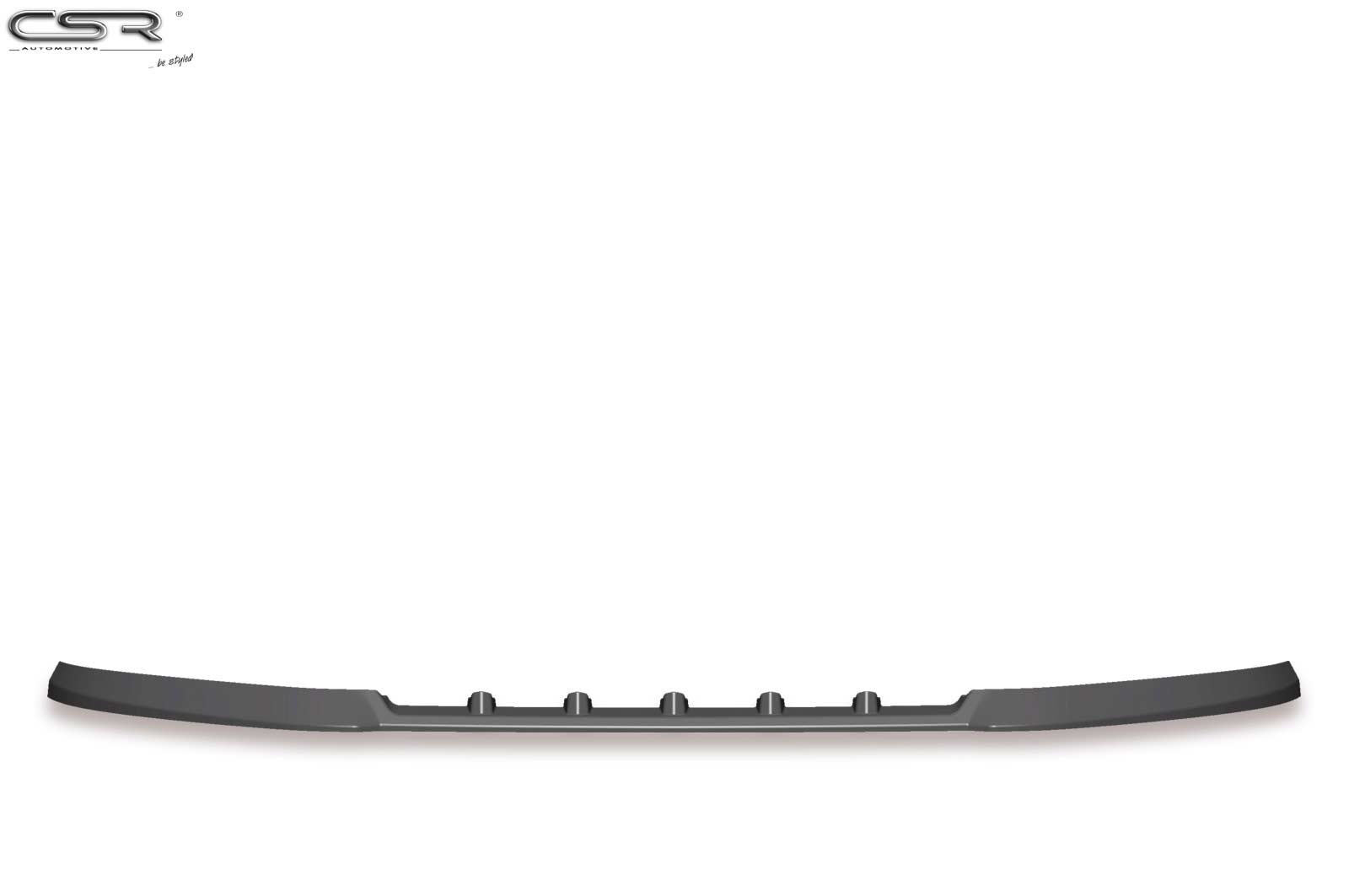 Voorspoiler VW Golf VII  Glans Zwart