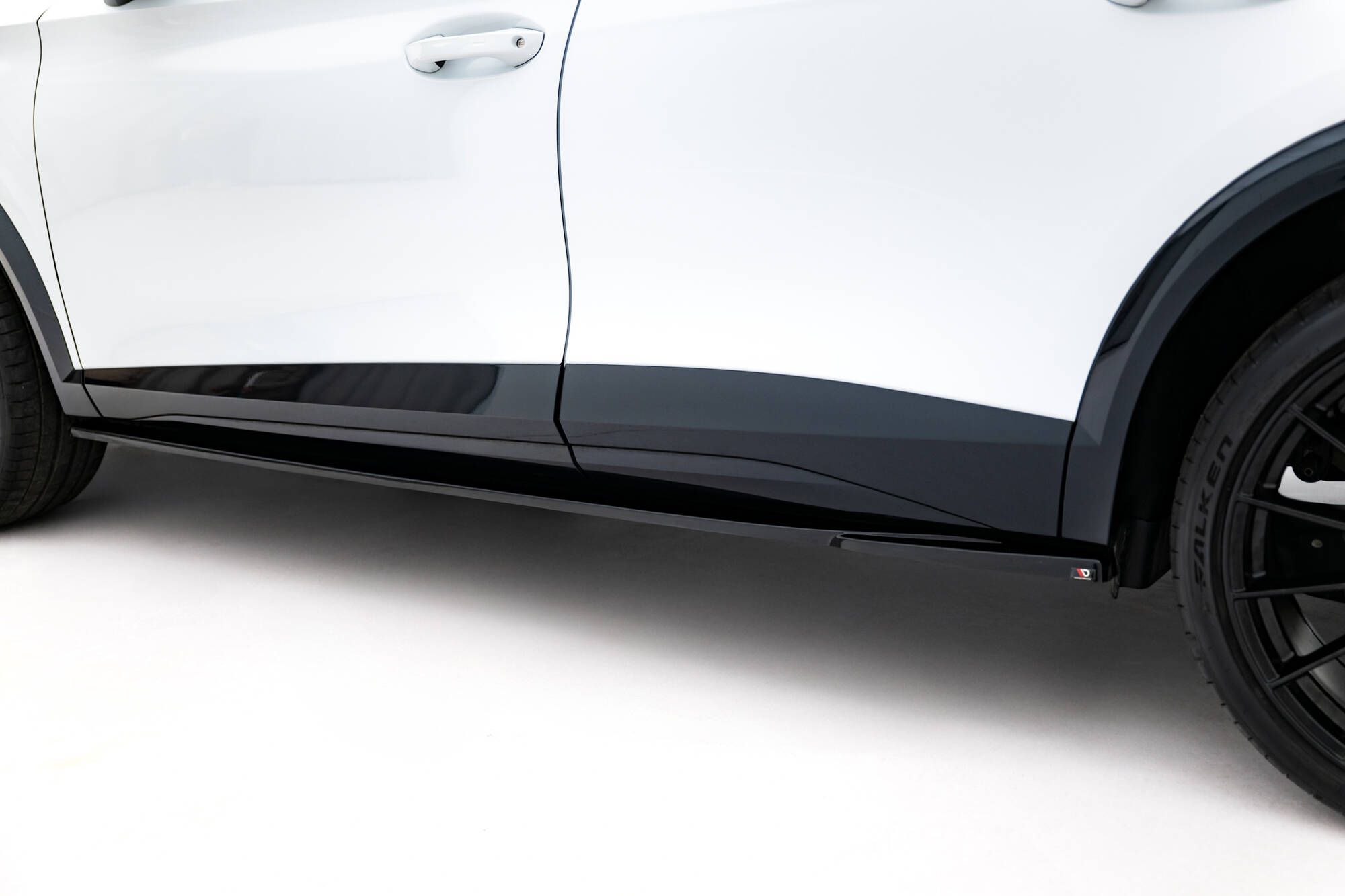 Zijskirts V.1 Cupra Formentor Maxton Glans Zwart