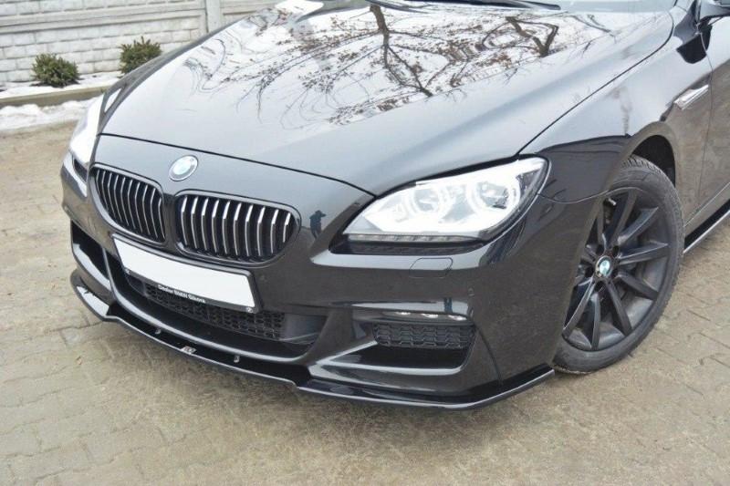Voorspoiler BMW 6 Gran Coupé MPACK Glanzend Zwart