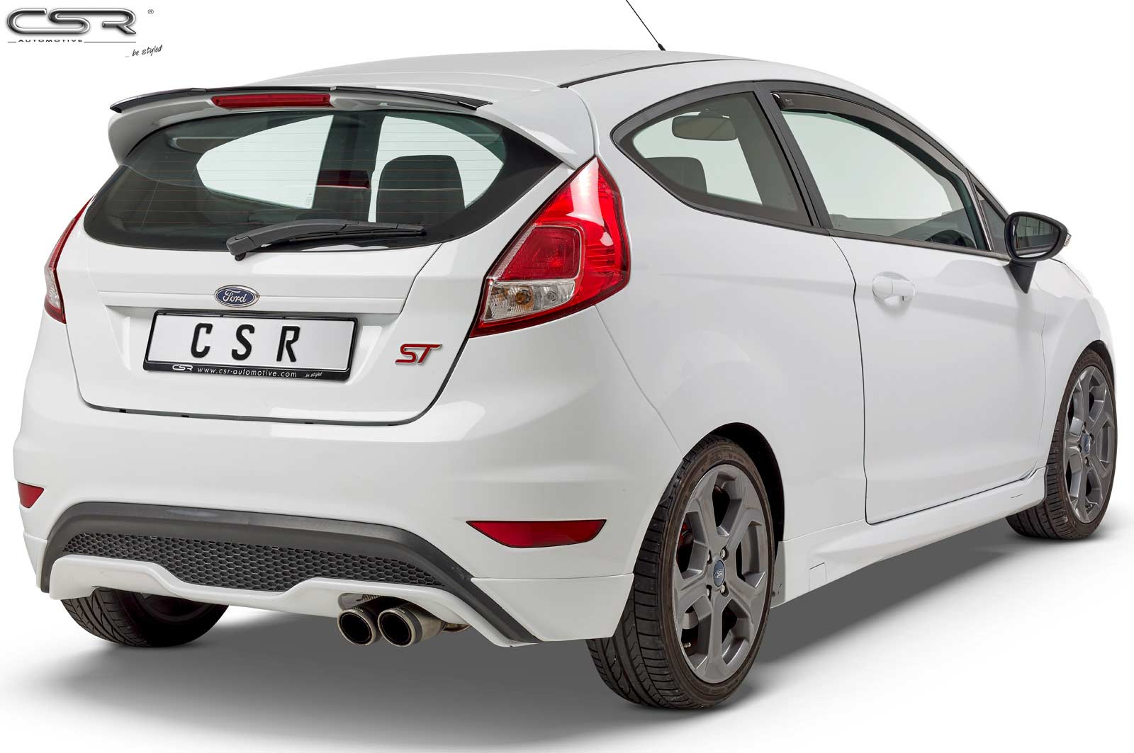 Achterspoiler Ford Fiesta MK7 ST / ST-Line (2008–2017) Glans Zwart – CSR Automotive