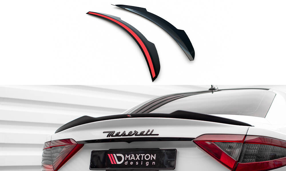 Spoiler Maserati Granturismo S Maxton Glans Zwart