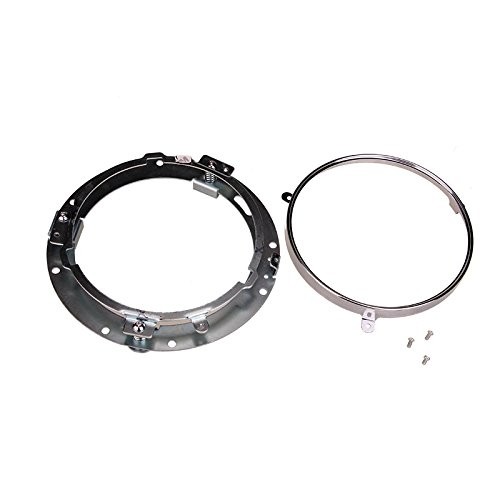 7 inch mounting bracket for LED koplamp in Harley Davidson or Je