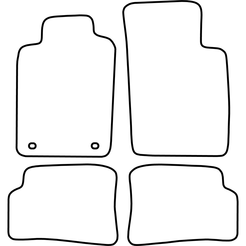 Automatten Renault Megane Coupe 96-02