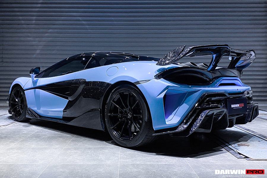 McLaren 600lt BKSS Style Partial Carbon Fiber Achterbumper 2018-2021