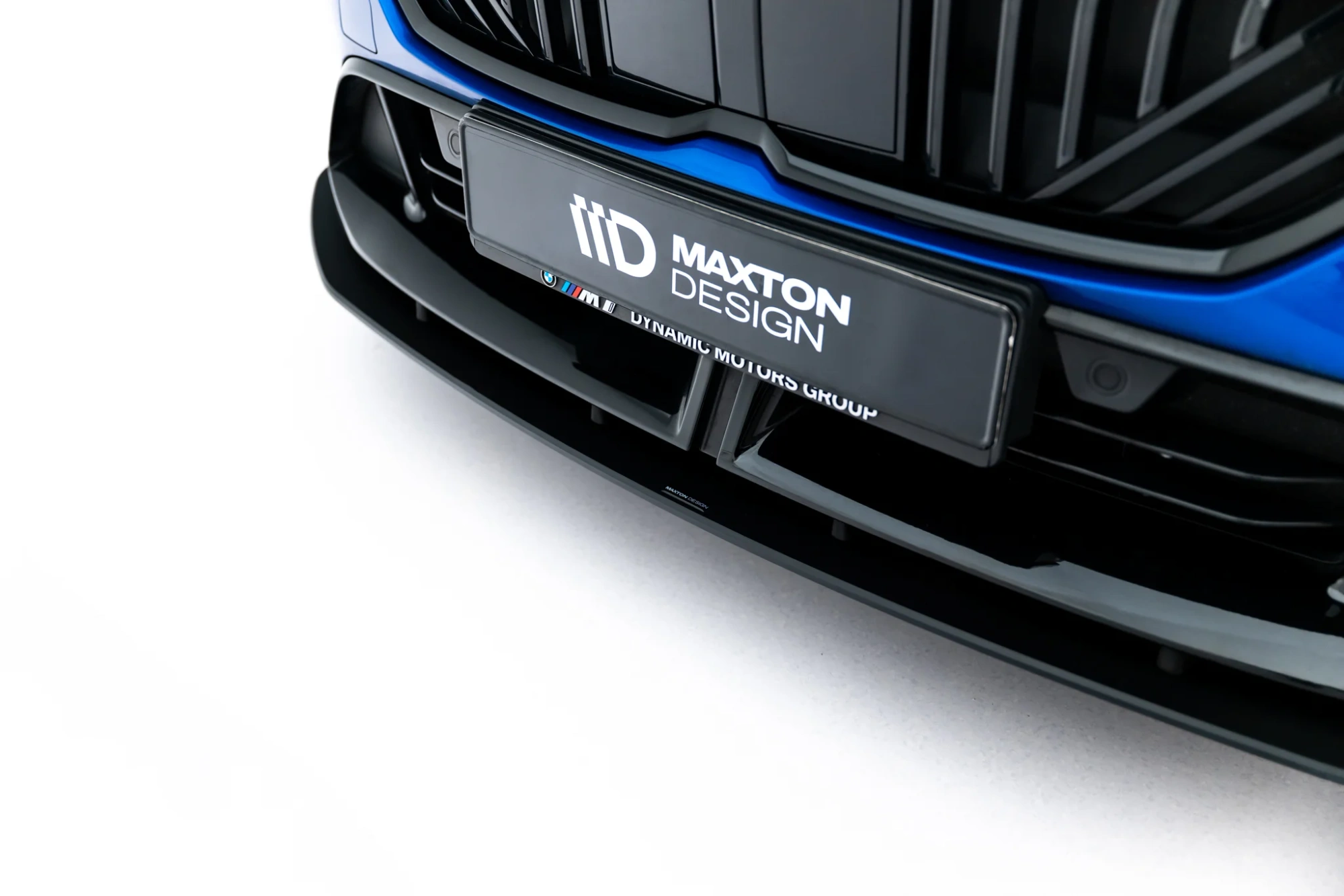 Street Pro Voorspoiler BMW M135i F70 / BMW 2M-PACK F74 Maxton Glanzend zwart