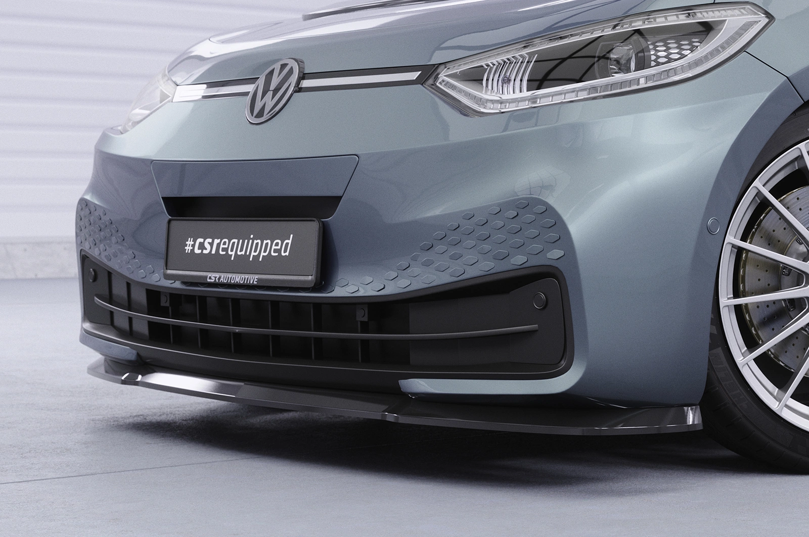 Voorspoiler VW ID.3 Glans Zwart – CSR Automotive
