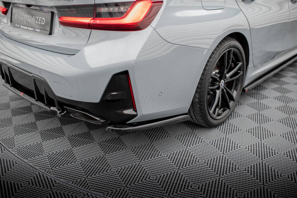 Zijdiffusers BMW M340i G20 / G21 FL Maxton Glans Zwart