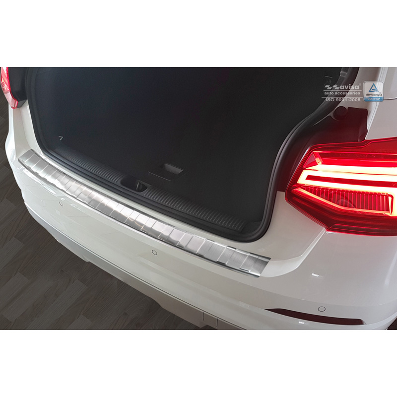 RVS Achterbumperprotector  Audi Q2 2016-2020 'Ribs'