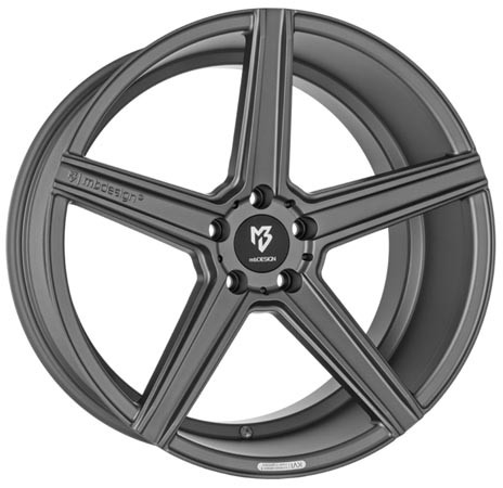 mbDESIGN KV1 Grey 9x20 5x120 ET42 Velgen