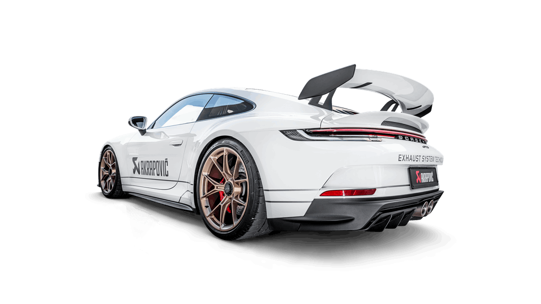 Akrapovic Porsche 911 GT3 / Touring (992) “Slip On” Race Line Titanium Exhaust System