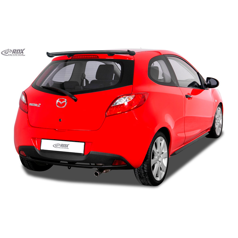 Sideskirts 'Slim'  Mazda 2 (DE) 2007-2014 (ABS zwart glanzend)