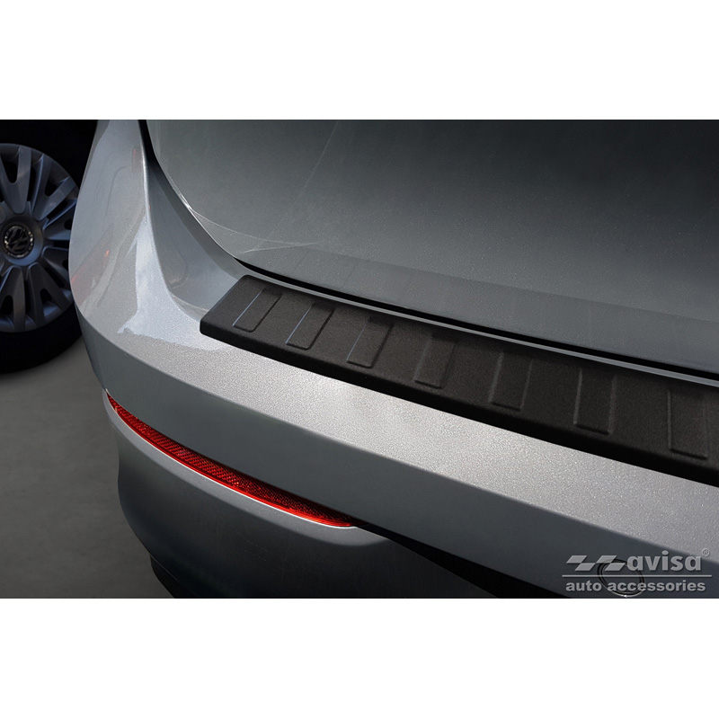 Matzwart RVS Achterbumperprotector  Volkswagen Golf VIII HB 5-deurs 2020-2024 & FL 2024-