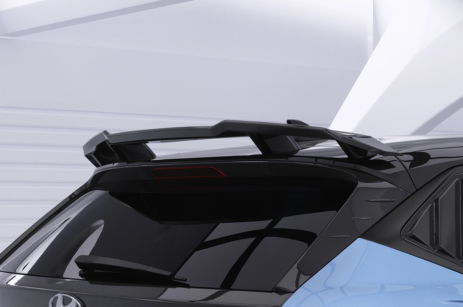 Achterspoiler Hyundai I20 (BC3) N / N-Performance glans zwart
