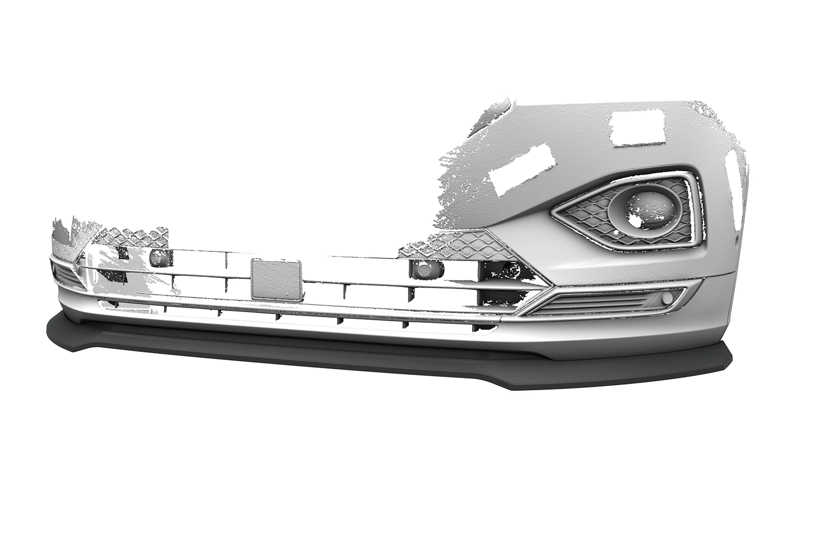 Voorspoiler Seat Tarraco glans zwart