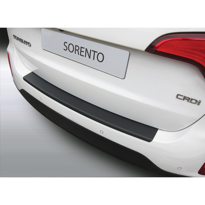 ABS Achterbumper beschermlijst  Kia Sorento 4x4 10/2012-12/2014 Zwart
