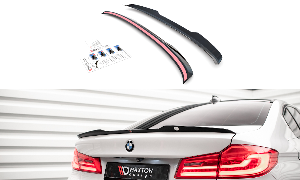 Spoiler BMW 5-Serie G30 Maxton Glans Zwart