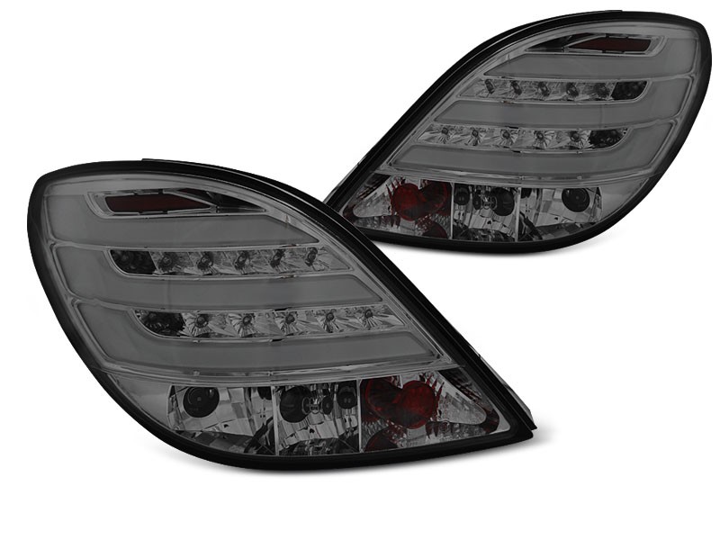 Taillights Peugeot 207 LED Smoke Lightbar