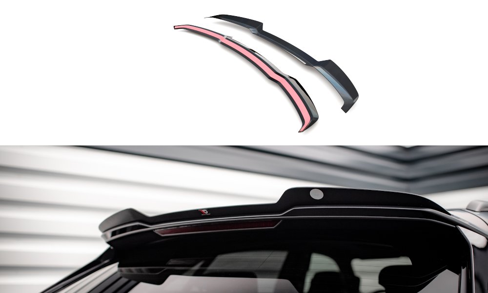 Spoiler Audi RSQ8 Maxton Glans Zwart