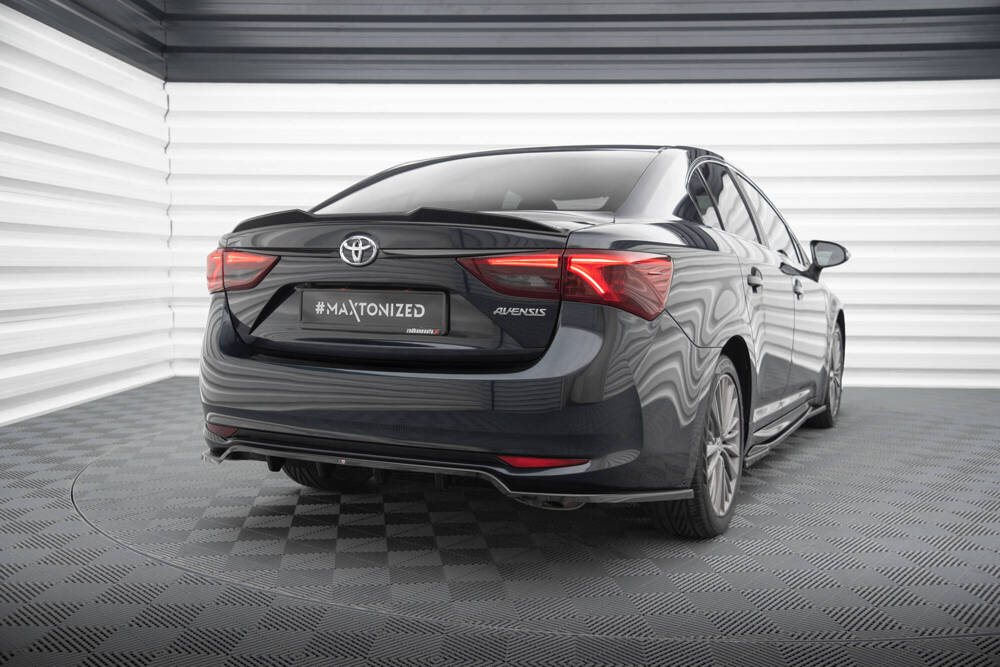Diffuser Toyota Avensis Sedan Facelift Maxton Glans Zwart