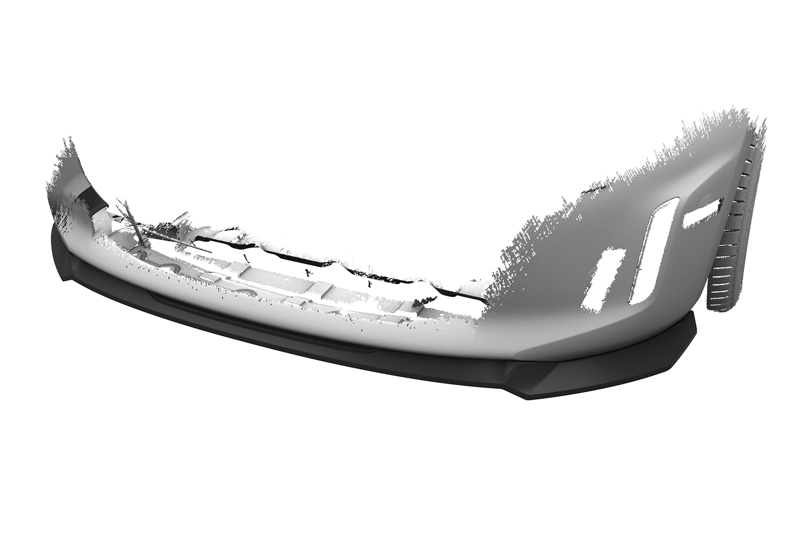 Voorspoiler Nissan 370Z (Z34) Glans Zwart – CSR Design