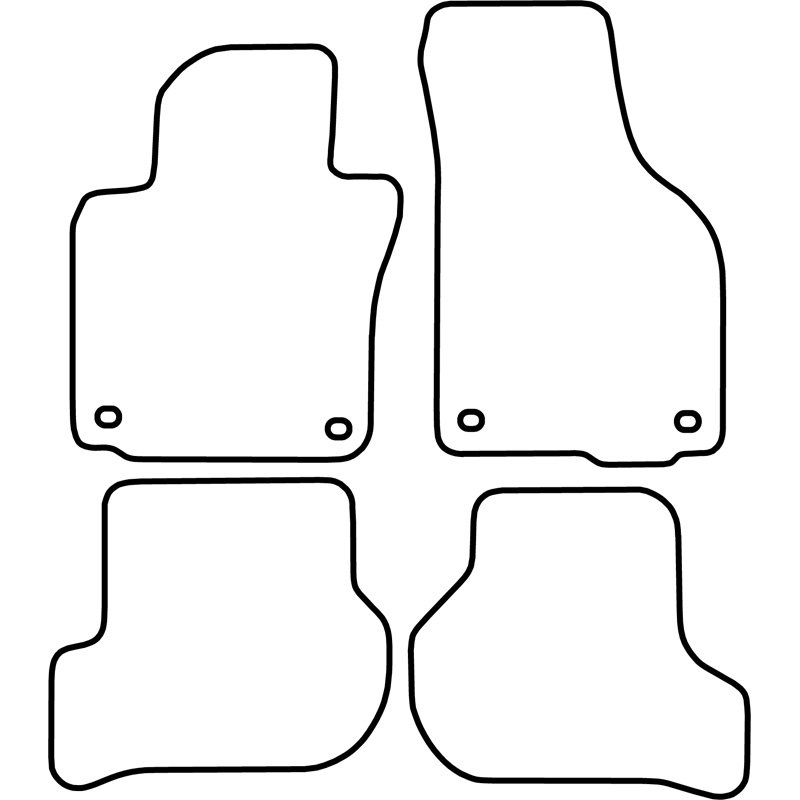 Automatten VW Golf V 03-