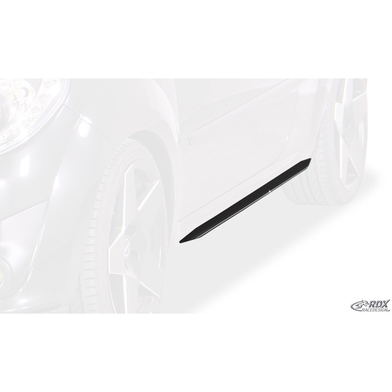 Sideskirts  Renault Twingo II 2007-2014 'Slim' (ABS)