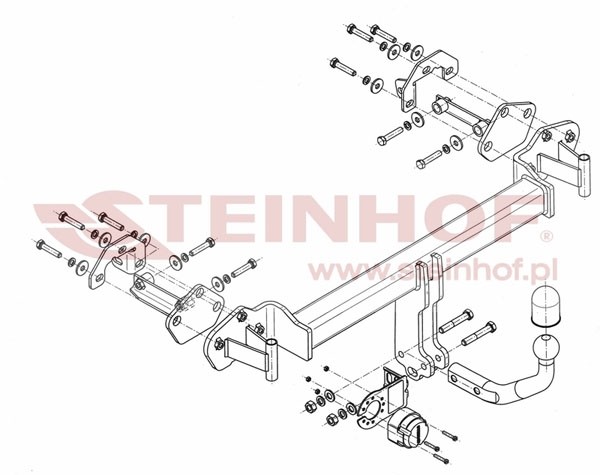 Trekhaak BMW 3 Serie Coupe (E46) 04/1999-2005