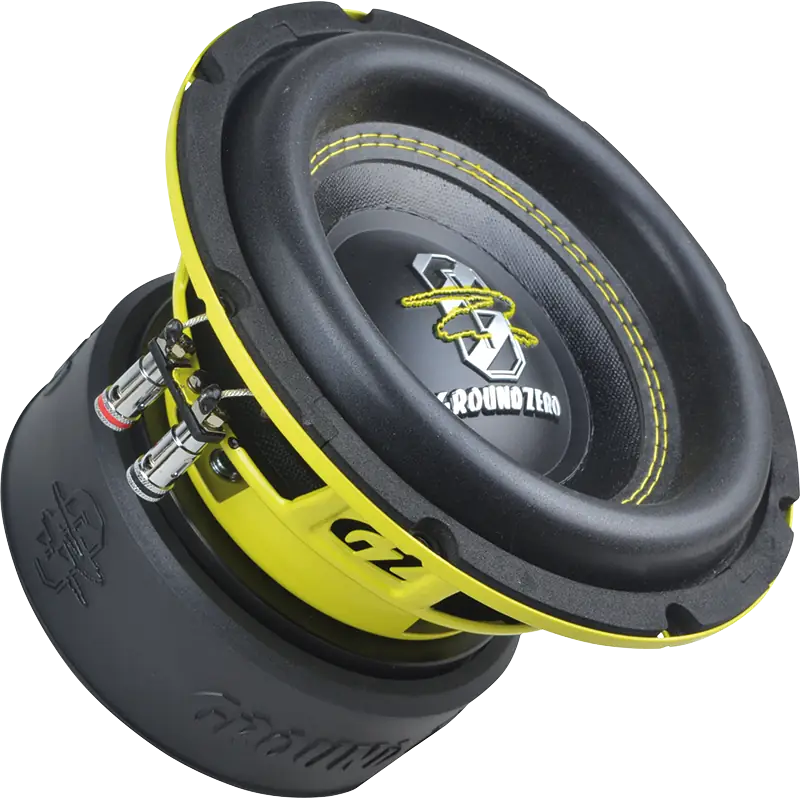 Ground Zero GZRW 8XSPL 8″ Subwoofer, 1000 W 1Ohm