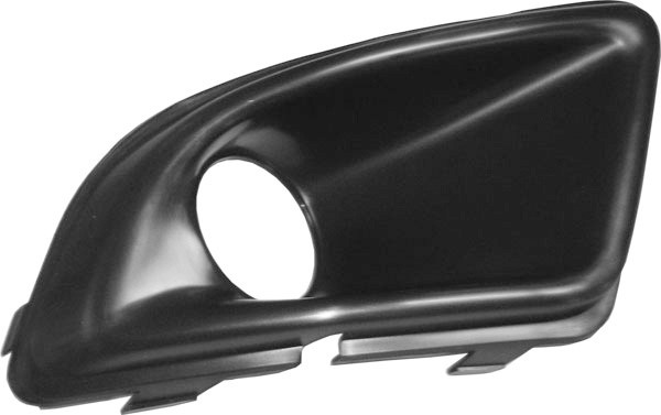 Bumper Grill rechts YPSILON 06-11 ZWART