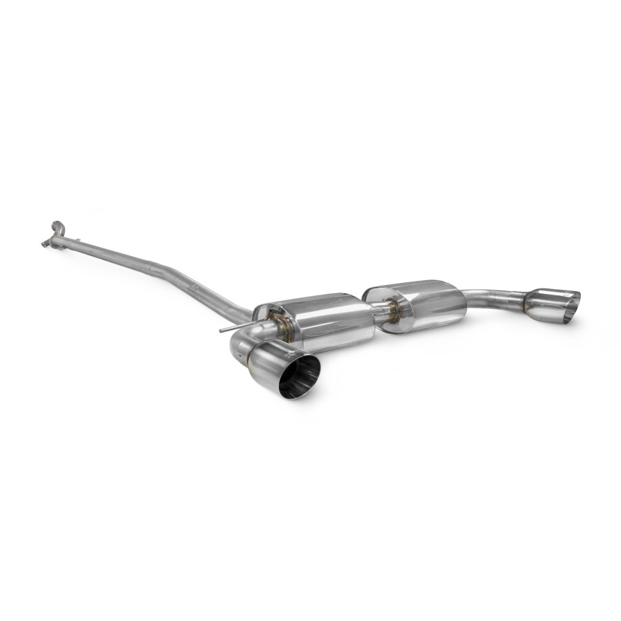 Mini Countryman R60 All4 Non-resonated cat-back system Scorpion