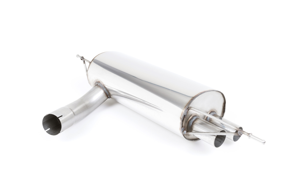 BMW 1 Series 125i (F20 & F21 - B48 Engine Only) Rear Silencer with GT-80 Polished Trims