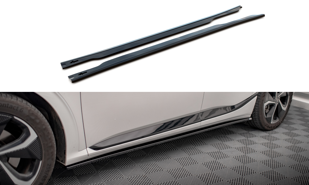 Zijskirts Kia EV6 GT-Line Maxton Glans Zwart