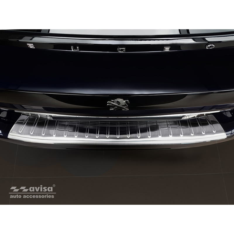 RVS Achterbumperprotector  Peugeot 508 II SW 2019- 'Ribs'