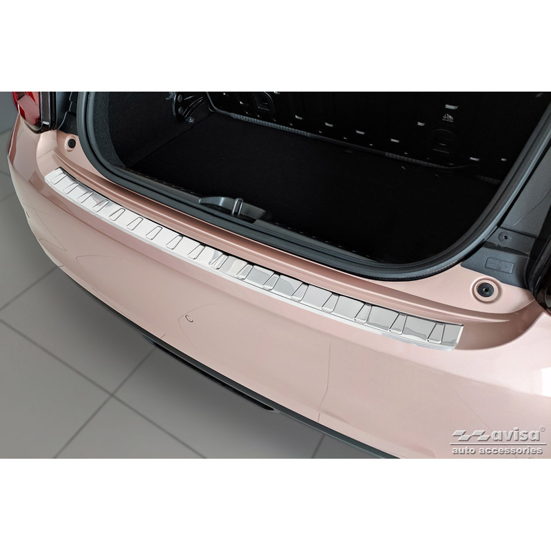 RVS Achterbumperprotector  Fiat 500e Berlina, 3+1 & Cabrio 2020- 'Ribs'